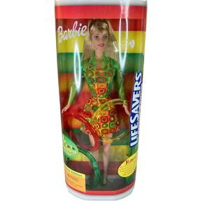 Y2K Mattel 12" Life Savers School Cool Barbie w/Bracelets #28694 (2000) NRFB